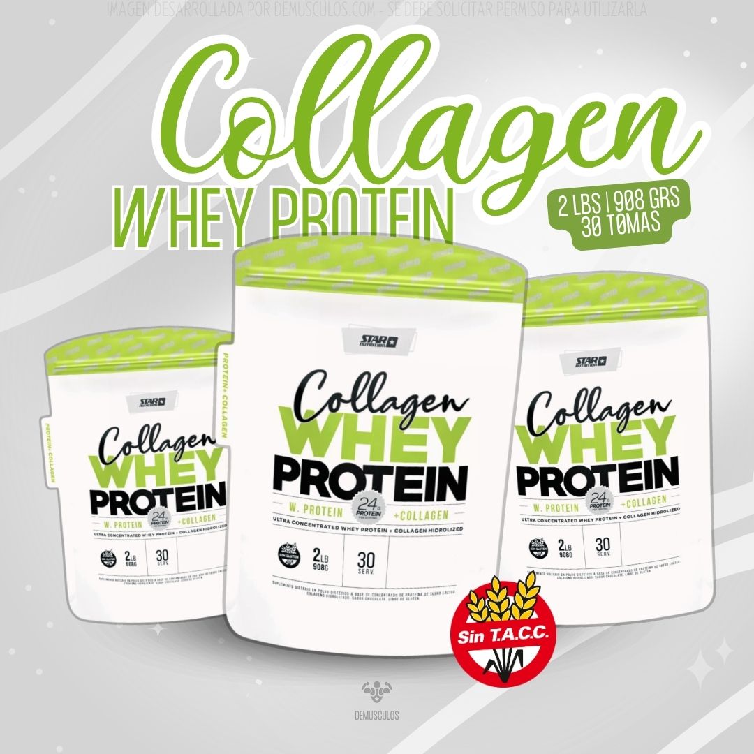 Presentación: Collagen Whey 2 Lbs de Star Nutrition