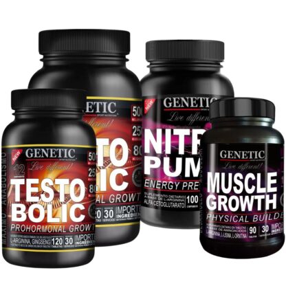 Combo: 2 Testo Bolic + Nitro Pump + Muscle Growth